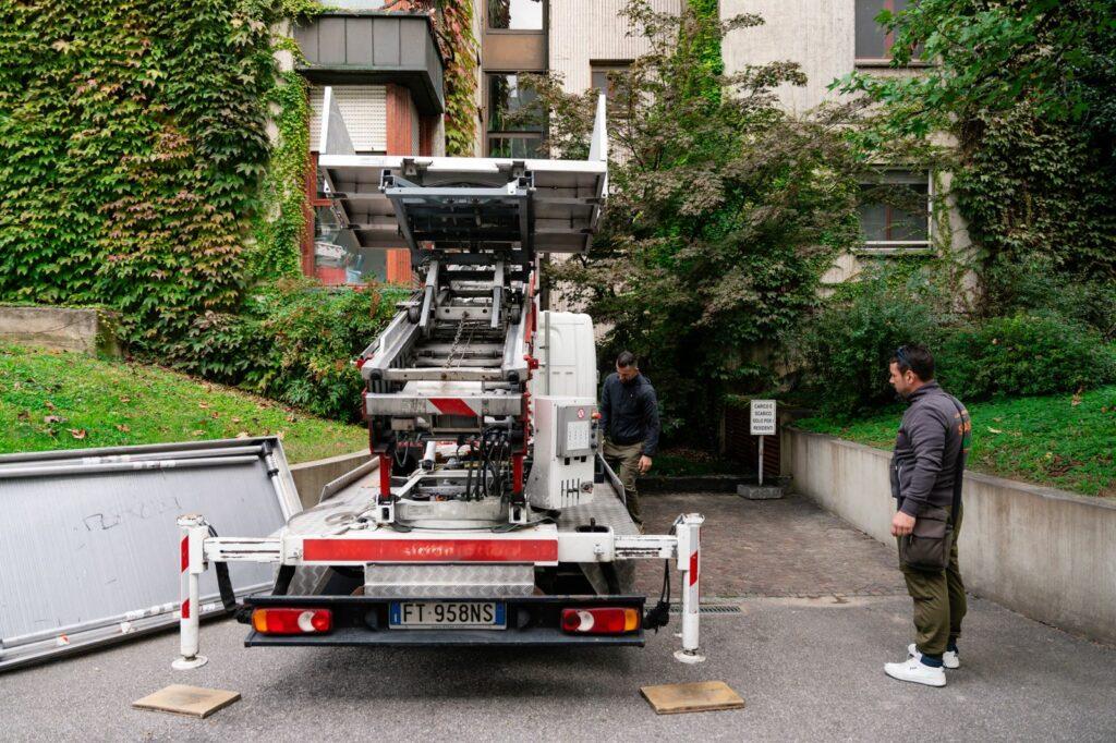 traslochi a lecco piattaforma aerea